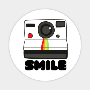 Instant Camera Smiles for the 70s and 80s Magnet